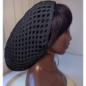Unisex Hair Mesh Elastic Hairnet Snood Elastic Hair Net for Wig