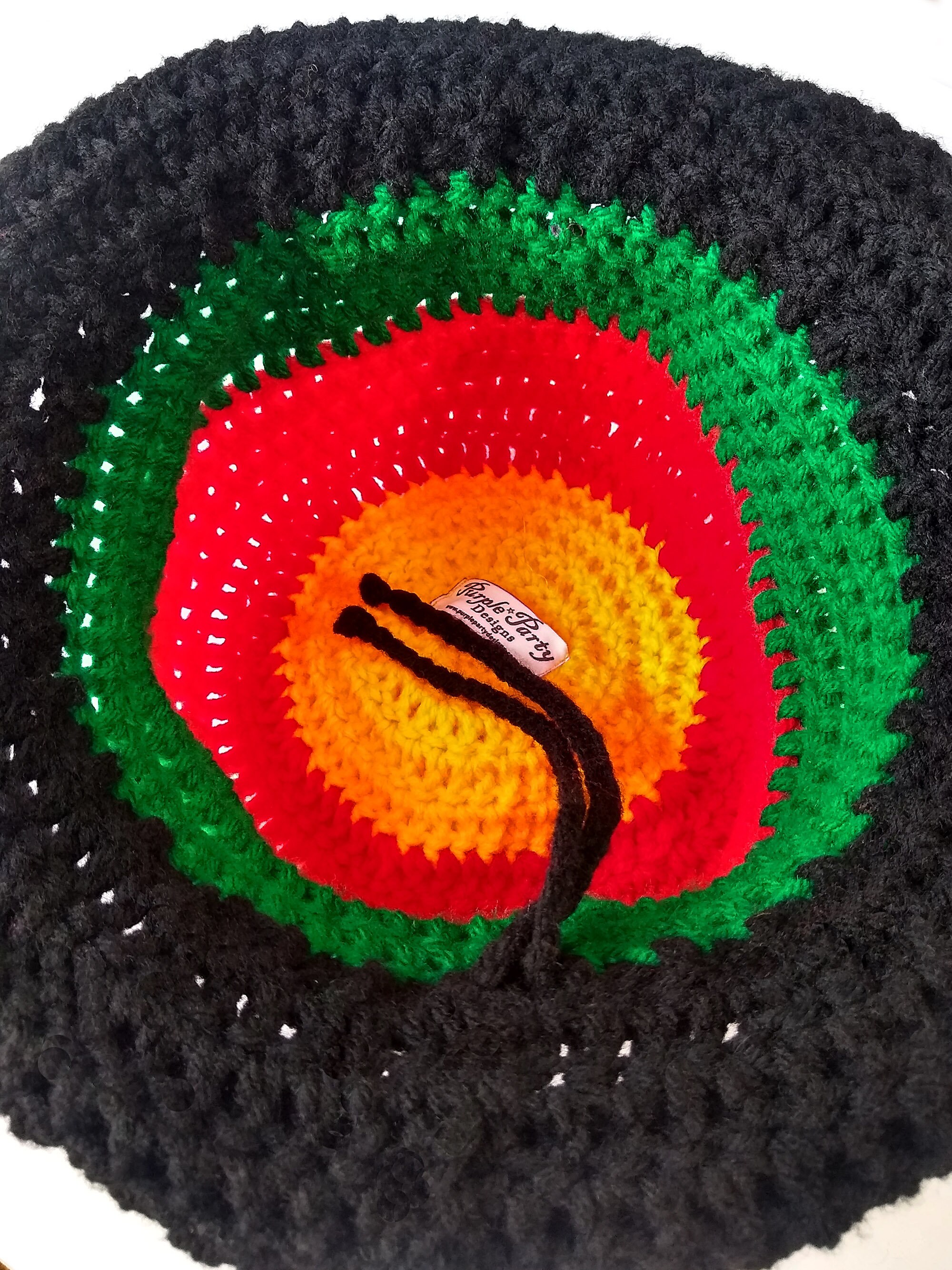 Roll Brim Rasta Bucket Hat Rolled Brim Hats for Locs | Etsy