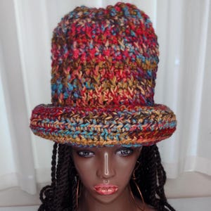 Turquoise Tam Hat - Etsy display picture 2