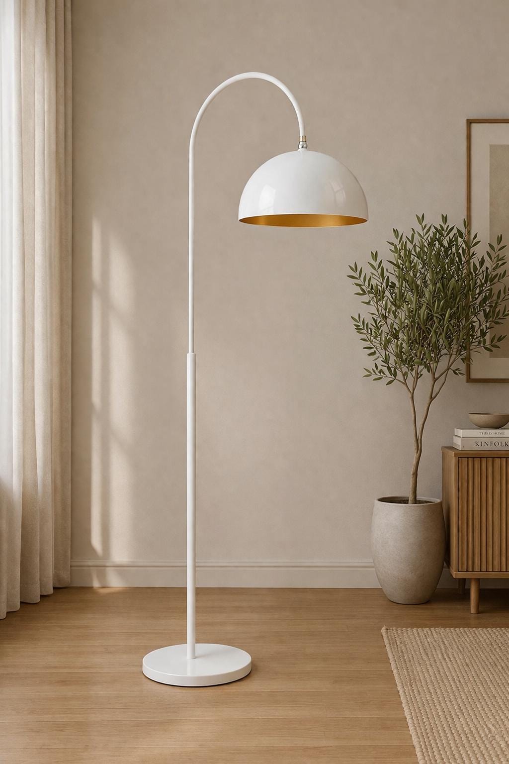 Arc Floor Lamp Goldnull