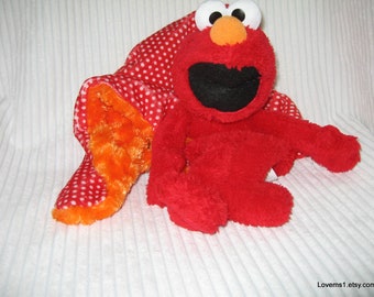 Security Blanket, baby blanket, luvie, Elmo