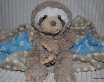 Security Blanket, baby blanket, luvie, Sloth