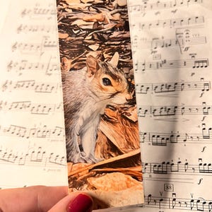 Squirrel Bookmark
