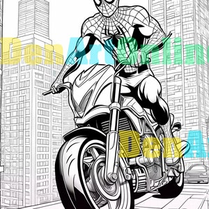 Spiderman 50 Coloring Pages | Spiderman Coloring Book for Kids | Boys ...