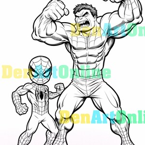 Spiderman 50 Coloring Pages | Spiderman Coloring Book for Kids | Boys