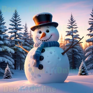 11 Snowman Clipart, Christmas Clipart image, Christmas Snowman, High Quality JPGs, Snowman picture, Snowman images, Commercial Use