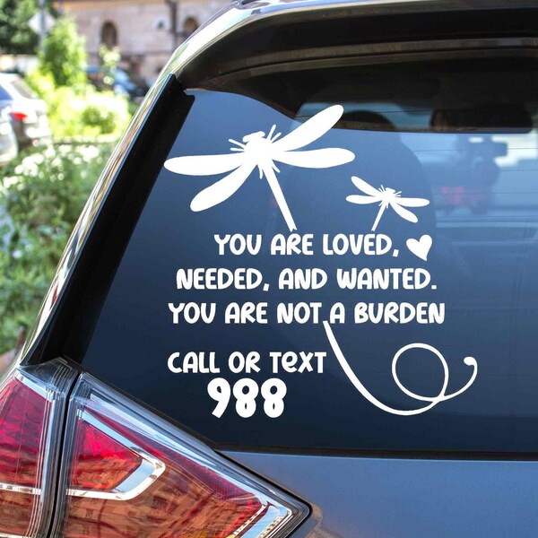 Mental Health Car Decals - Etsy