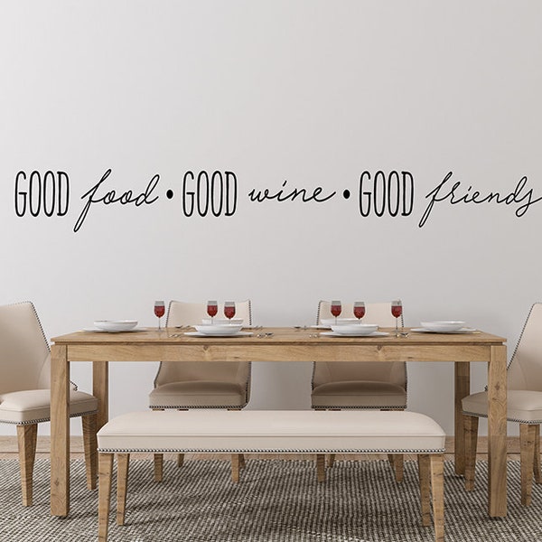 Wine Wall Decal Etsy