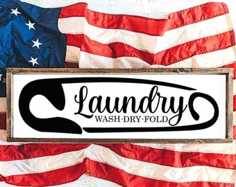 Laundry Vinyl Wall Word Decal, Laundry Decal, Door decals, Sign making vinyl, Home decor