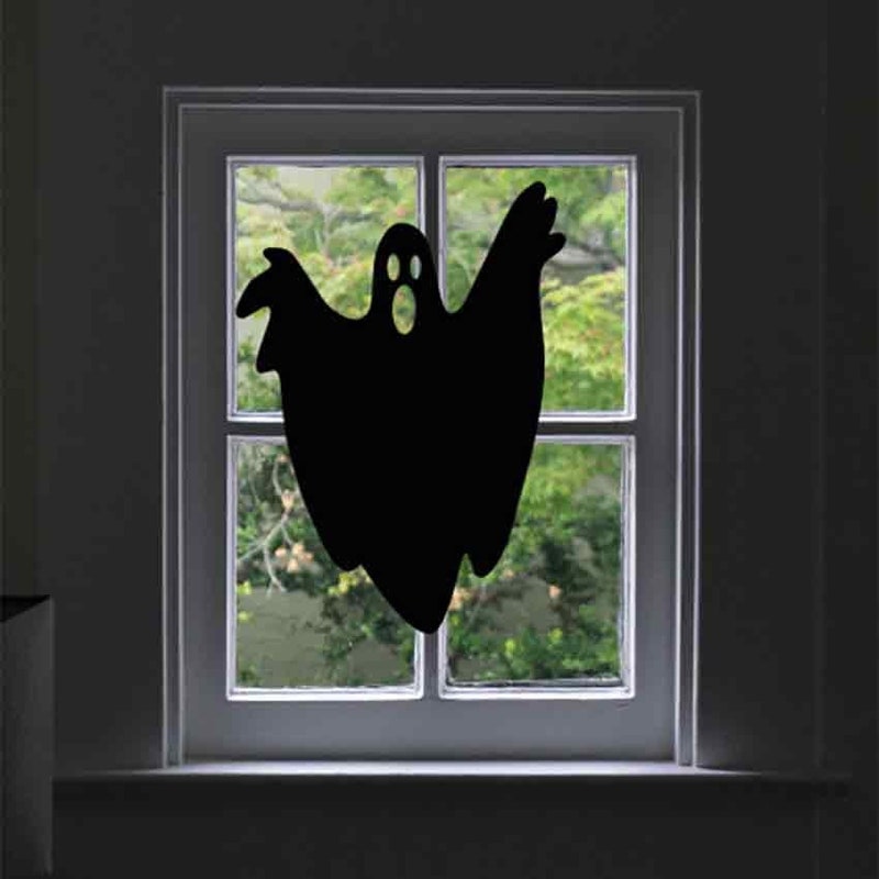 Large Halloween Window Clings Etsy