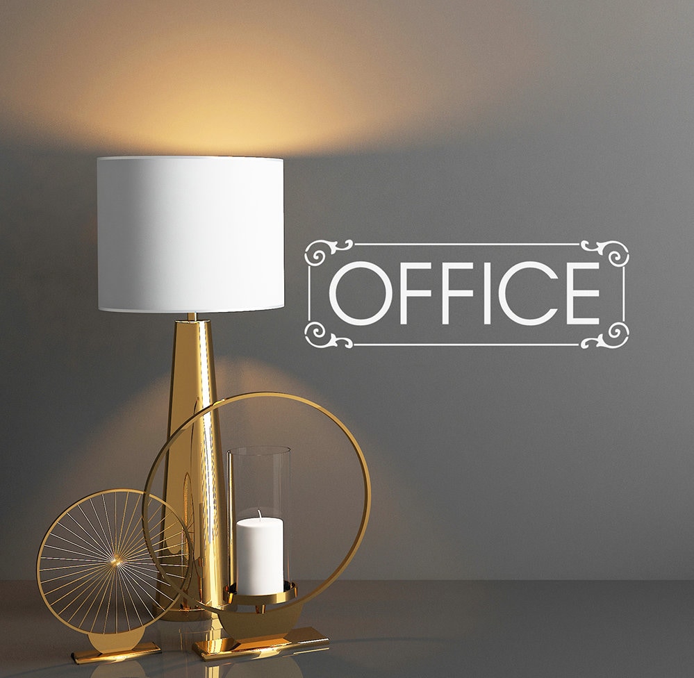 Office Decal Office Door decal Office wall Decal Business Etsy