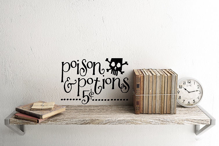 spells and potions sign spells and potions sign