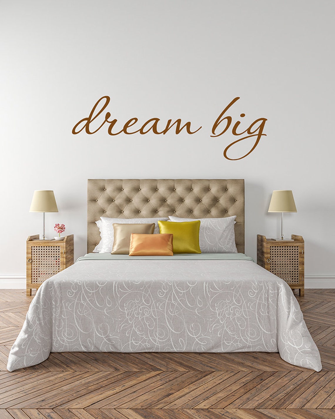 Dream Big Wall Decal Dream Big Vinyl decal Dream Big Decal Etsy