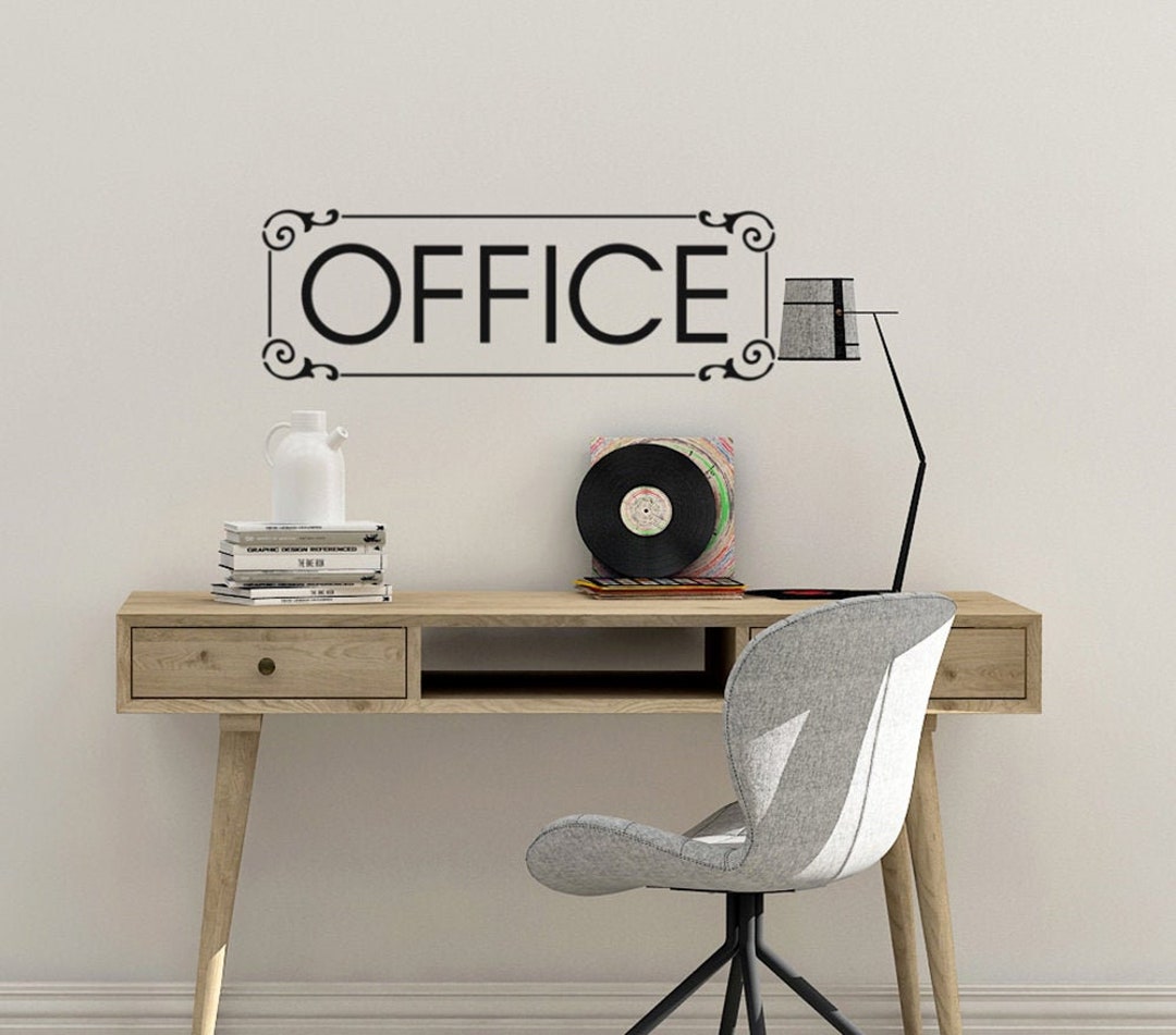 Office Decal Office Door Decal Office Wall Decal Business Etsy