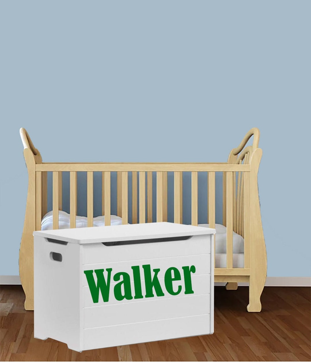 Custom Kids Name Decal, Toy box Name Decal, Playhouse wall art décor