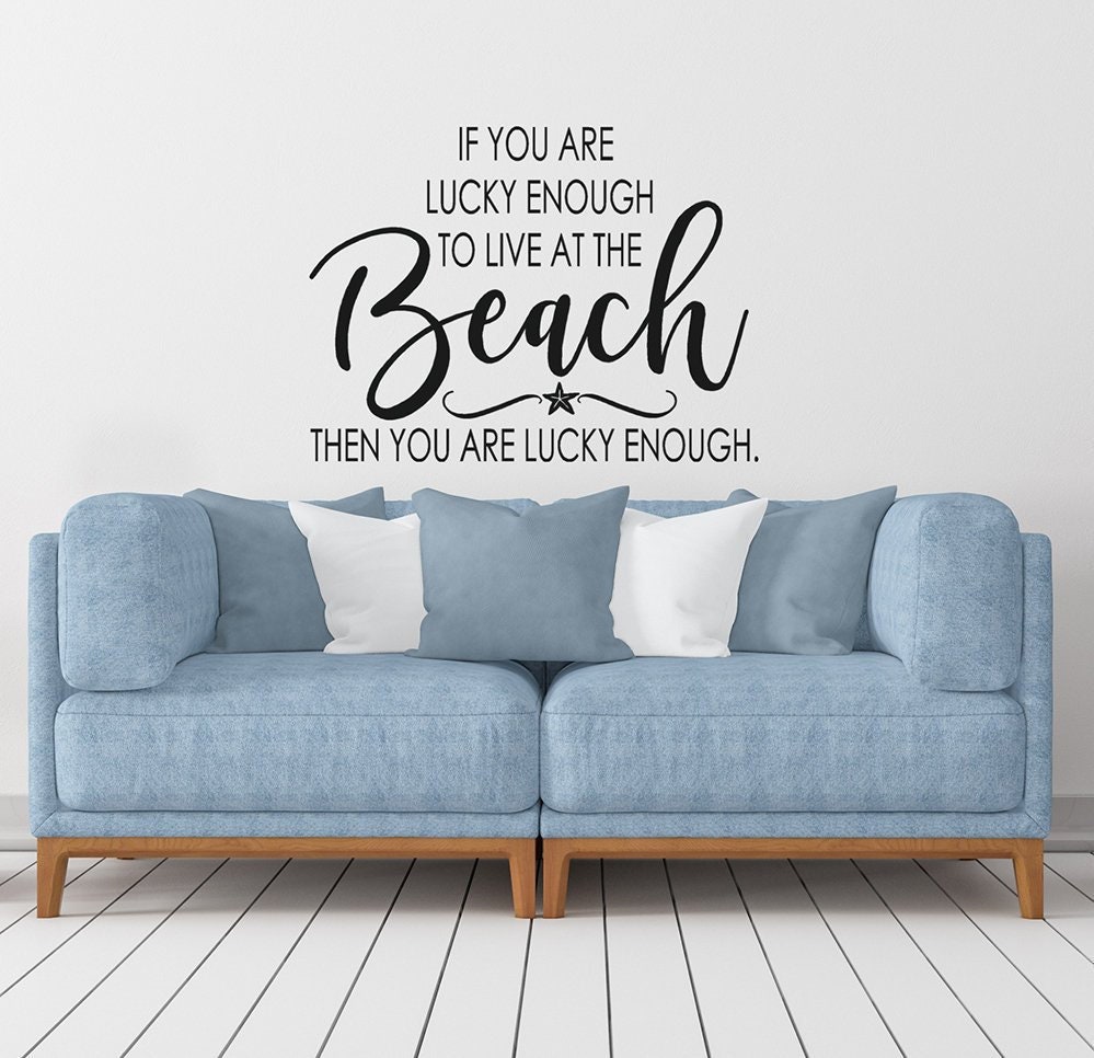 Decals for Furniture, If You Are Lucky Enough to Live at the Beach