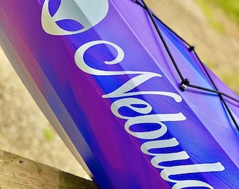 Custom Boat Name Decal, Personalized for Kayaks, Pontoons, Trucks, Rv and more