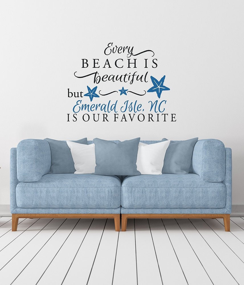 Seaside Cottage Custom Canvas Seashell Decor Rustic Shabby Personalized Beach House Sign Vacation Home Coastal Farmhouse Art Print
