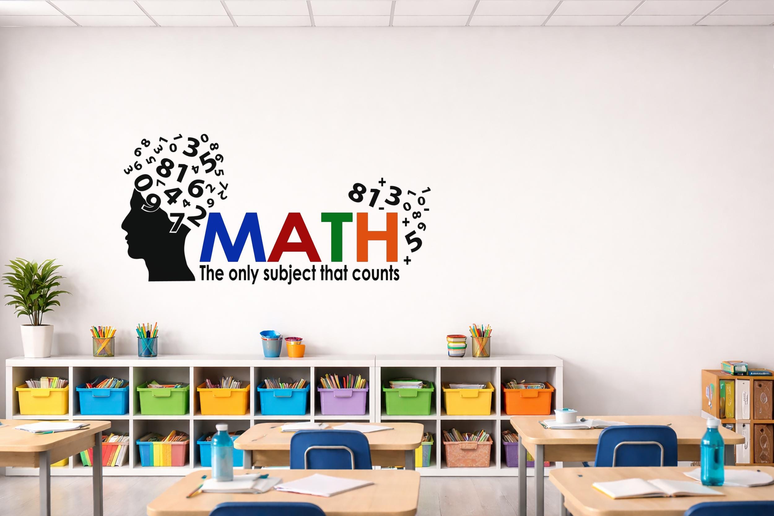 Maths Window Stickers