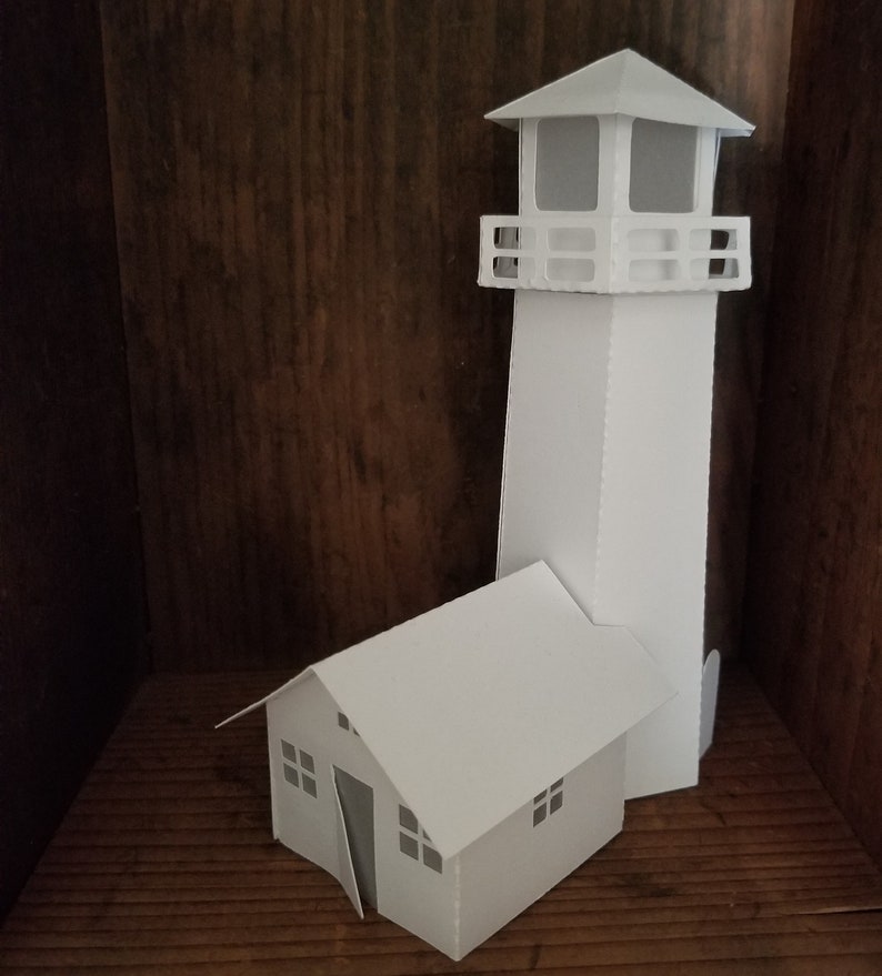 Tea Light Village Light House, Keepers Cottage, Christmas Village ...