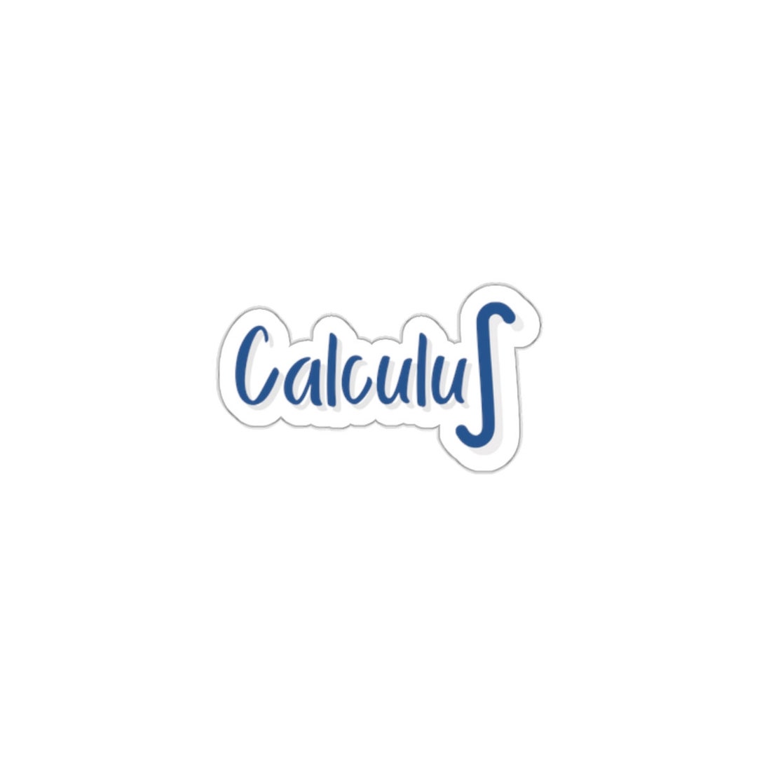 Calculus | Class Stickers - Etsy
