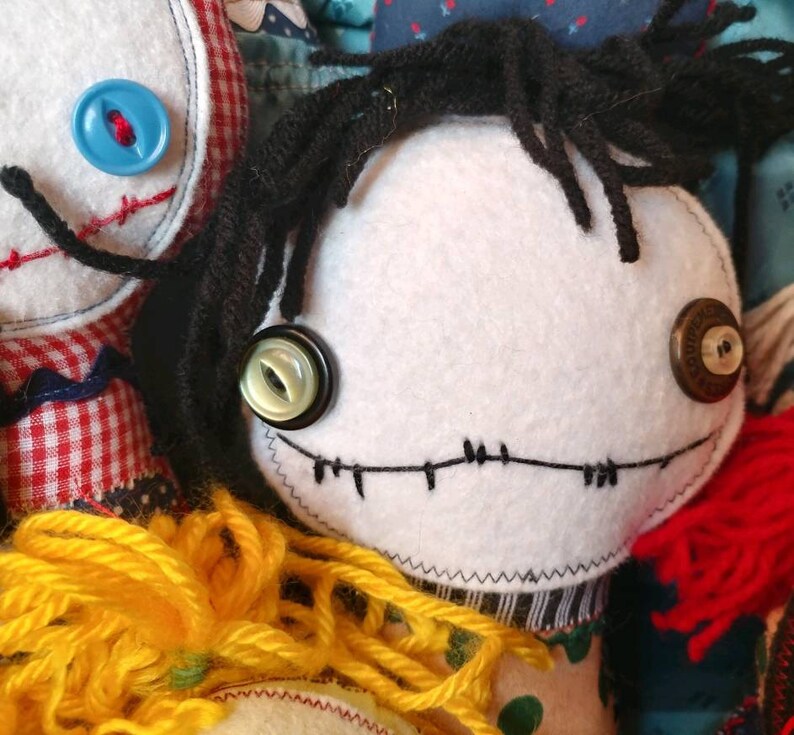 Fck-it Doll Voodoo Monster Doll Anger Management Stress | Etsy
