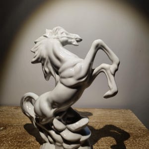 porcelain ceramic horse figurine