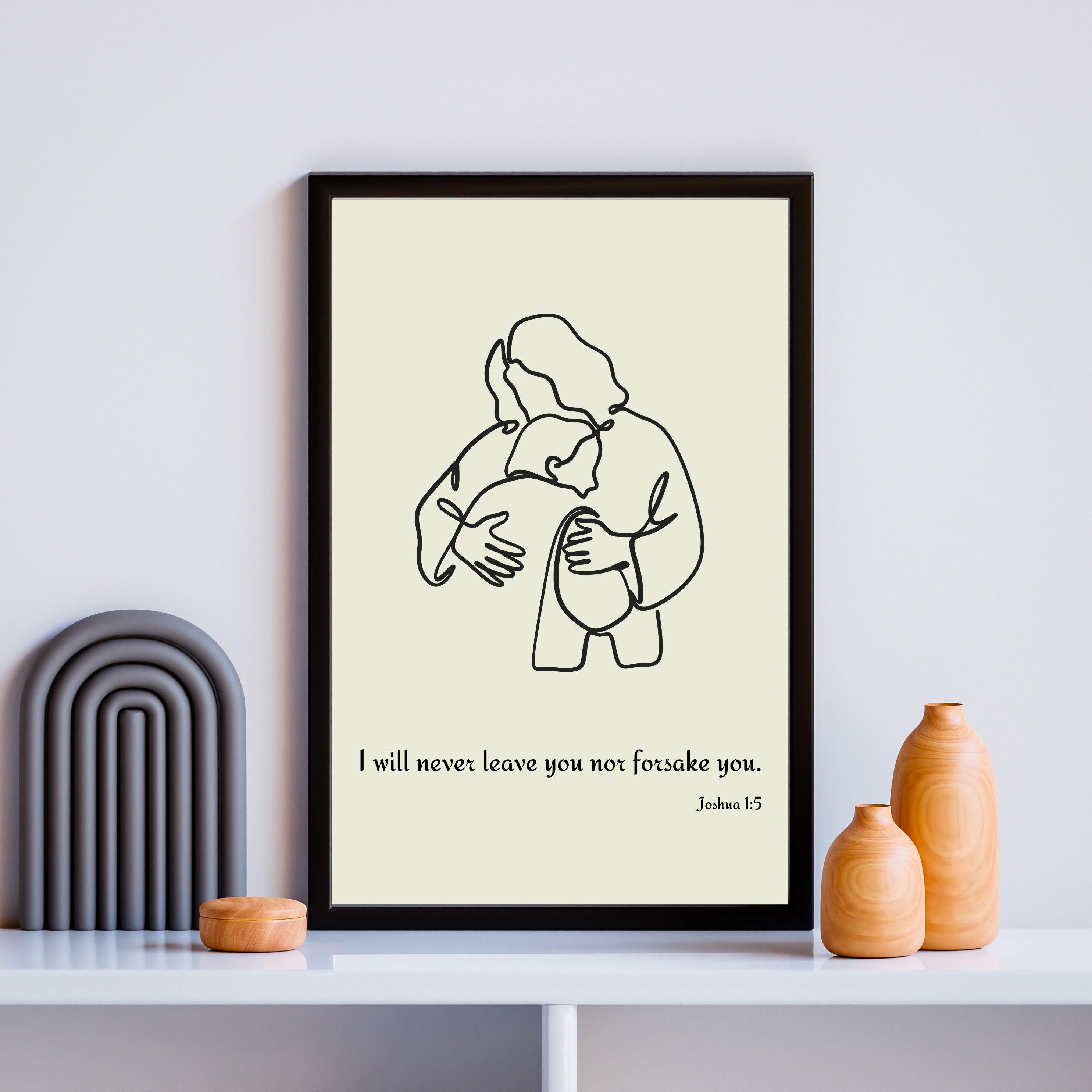 Modern Christian Art, Christian Home Decor, Digital Art Download ...
