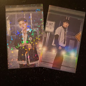 Holographic Postcard Photocard Sleeves 10-50CT [KPOP/TCG]