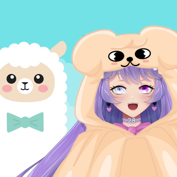 SKZOO PuppyM Decke Vtuber Asset