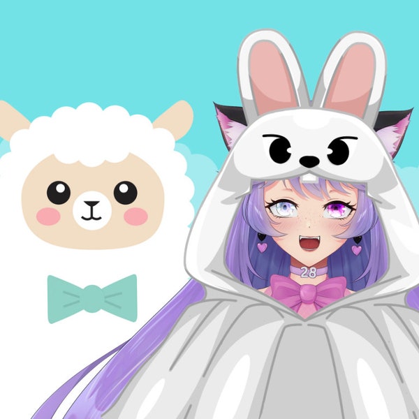 SKZOO Leebit Blanket Vtuber Asset