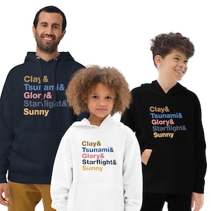 Wings of Fire Kids + Adult sizing fleece hoodie