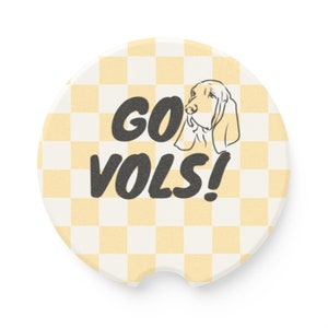 Smokey and Go Vols Car Coaster!