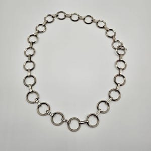 Silver Links Belt - Etsy display picture 3