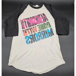 VTG Aerosky Smith Done With Mirrors Authentisches Konzert Tour Raglan-Shirt 1986 Gr. M