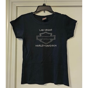 Las Vegas Harley Tee - Etsy