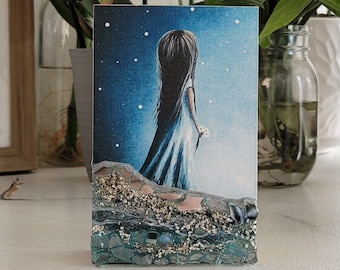 RESIN ART, handmade gift for daughter, I Love Her So Much I Cry, limited edition
