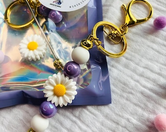 DIY kit for children - DIY craft kit - party favors for children's birthdays - birthday party favors - children's party gifts - keychains - flower