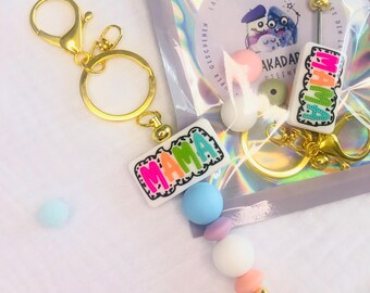 DIY keychains - party favor for mom - Mom keychains - DIY kit - Mother's Day gift - Mum Love - craft kit for moms