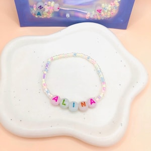 bracciale personalizzato-bomboniere personalizzate per bambini-set fai da te-braccialetto fai da te-bomboniere per compleanni bambini-braccialetto luminoso