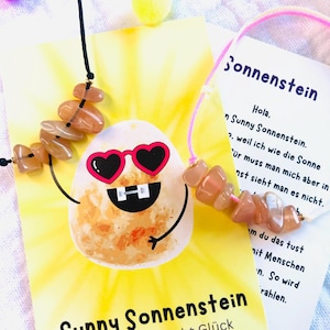 Personalized gemstone bracelet-Sunstone bracelet-Lucky charm-Give joy of life-Small gift-Talisman bracelet-Gemstone