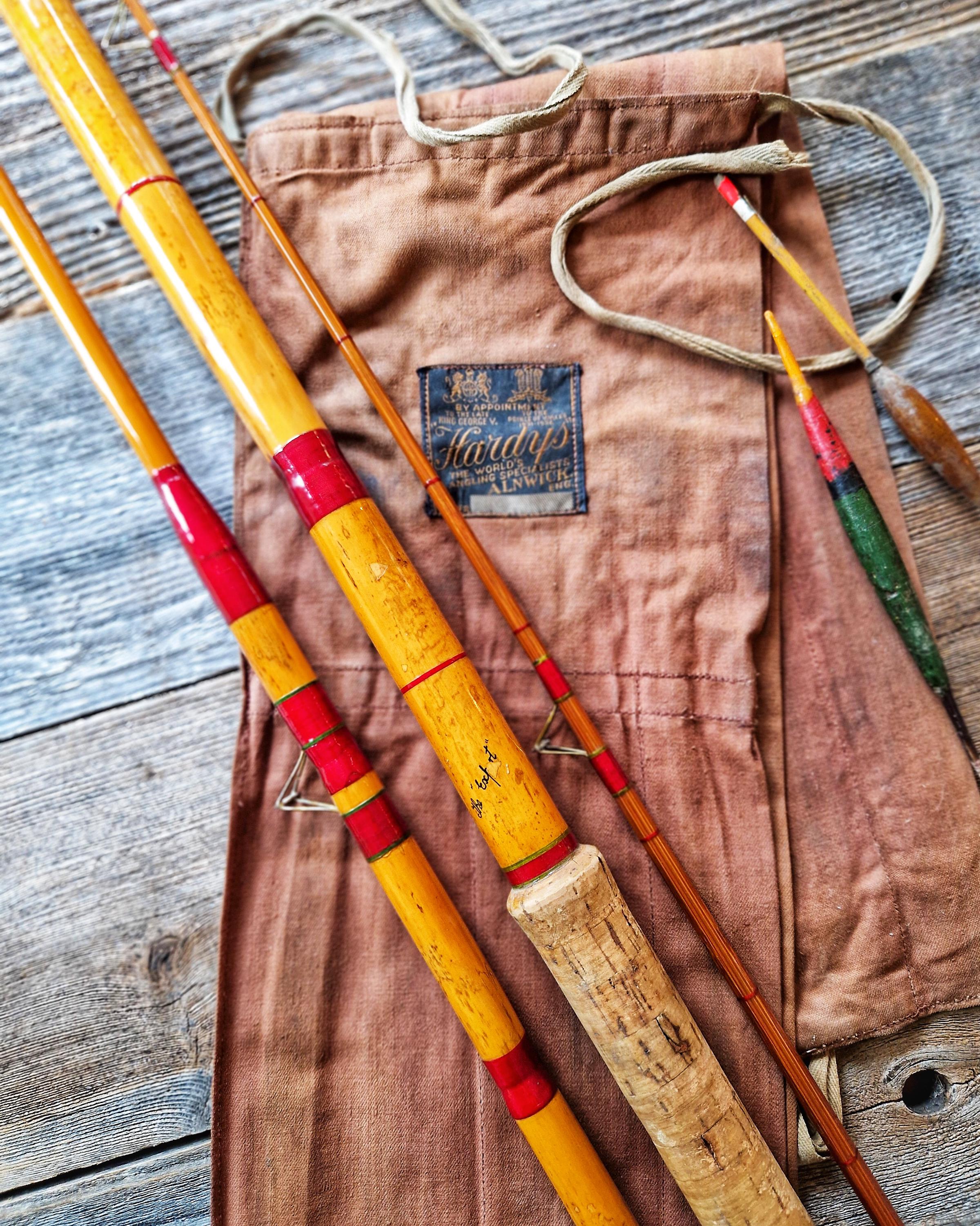 Hardy Coarse Rods Rods Hardy Bros 1930s Split Cane Fishing Rod | 3-piece 13 Ft Coarse Rod “the ...