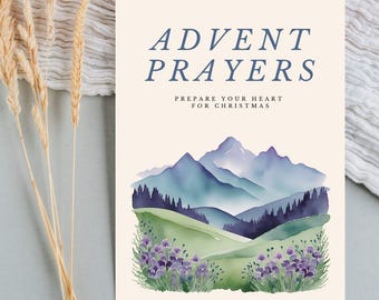Advent Prayer Collection Christian Prayers for Hope Peace Joy and Love Printable Advent Prayers Christian Advent Catholic Advent Prayers