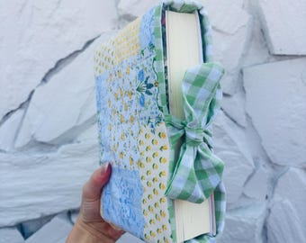 Handmade Quilted Bible Cover | Paisley Patchwork Fabric Bag