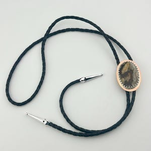 One of a Kind Agate Bolo Tie #112