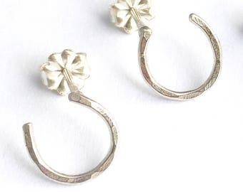 Horseshoe Earrings Horseshoe Stud Earrings Lucky Horseshoe Earrings Tiny Horseshoe Earrings Lucky Horseshoe Studs Minimalist Earrings