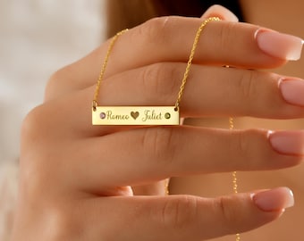 彼女への誕生日プレゼントネックレス、彼女へのパーソナライズされたプレゼント、かわいい彼女へのプレゼント、1周年記念プレゼント、彼女への誕生日プレゼント