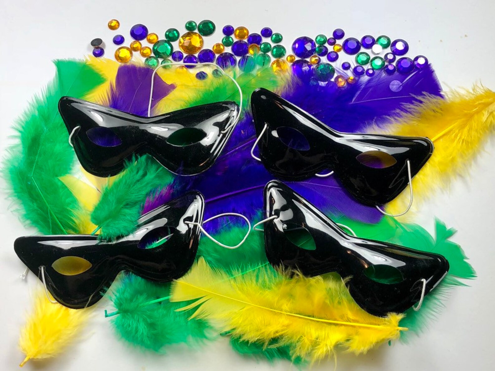 mardi gras mask craft kit