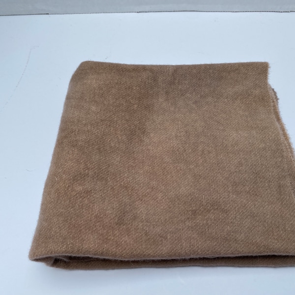 Khaki Medium Hand Dyed Wool - Rug Hooking, Wool Applique, Quilting, Sewing