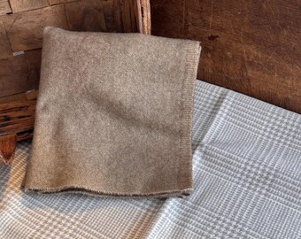 Pecan Fat Quarter Hand Dyed Wool - Rug Hooking, Wool Applique, Quilting